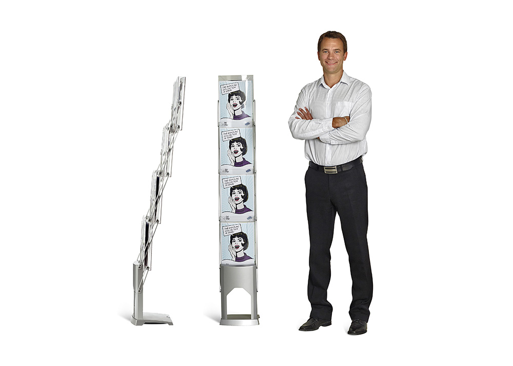 Expolinc Brochure Stand mit Tasche