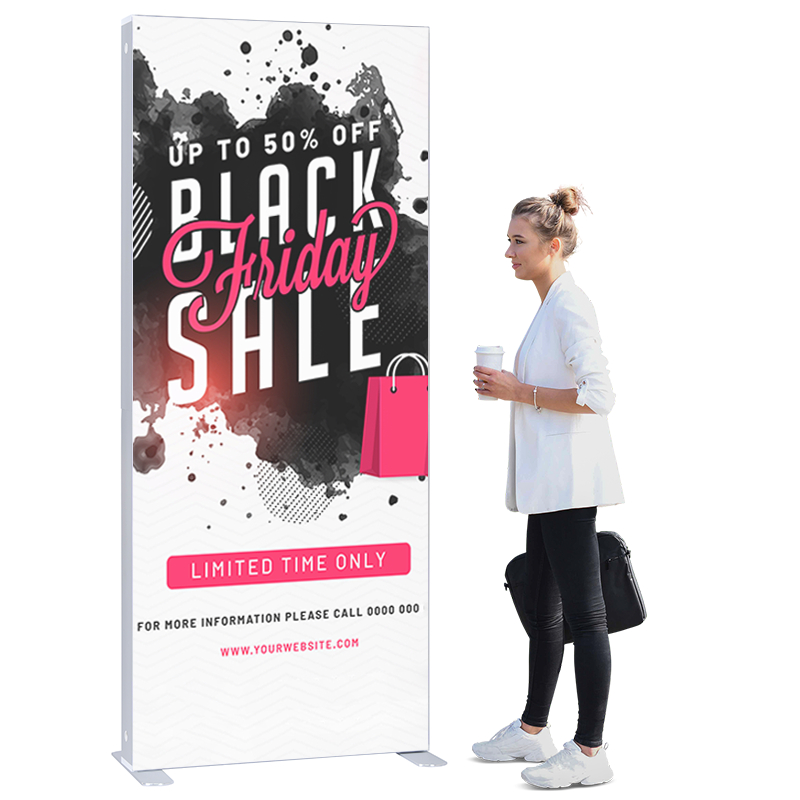 SEGO Alu Lightbox 85 x 225cm