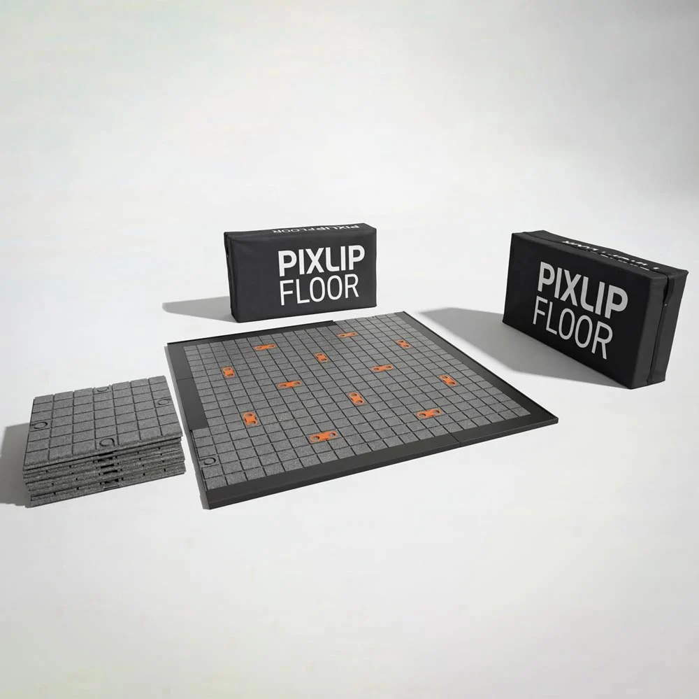 PIXLIP FLOOR modularer Messeboden 5 m² Set