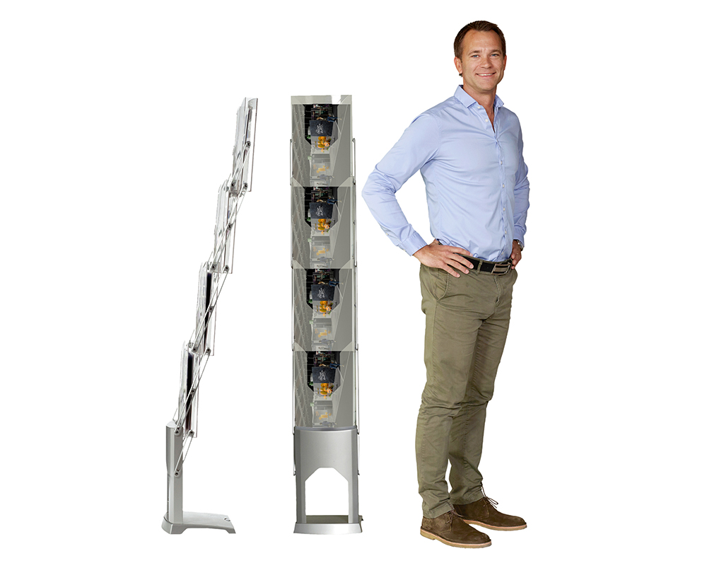 Expolinc Brochure Stand mit Tasche