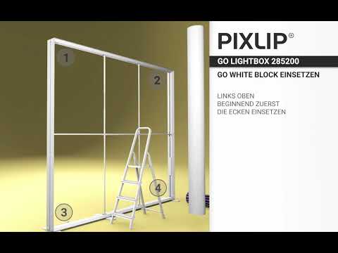 PIXLIP GO LED 285 x 200cm